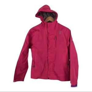 OUTFITTER TRADING WATER RESISTANT MOUNTAIN GIRL RAIN PINK JACKET SIZE XL
